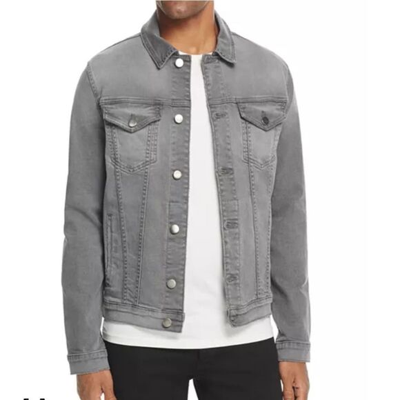 Frame L'Homme  Denim Jean  Jacket in Grayson sold out online NWT GIFTABLE - Picture 7 of 9